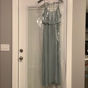 Show me your mumu Caitlin dress silver sage